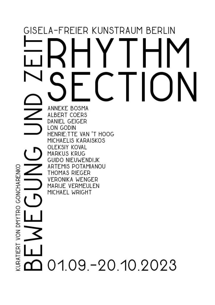 Rhythm Section Bewegung und Zeit